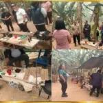 Polda Sumsel dan Polres Ogan Ilir Gelar Penggerebekan di Sekonjing, Sejumlah Gubuk Dibongkar