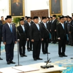 Prabowo Lantik Listyo Sigit Prabowo sebagai Kepala Staf Kepresidenan